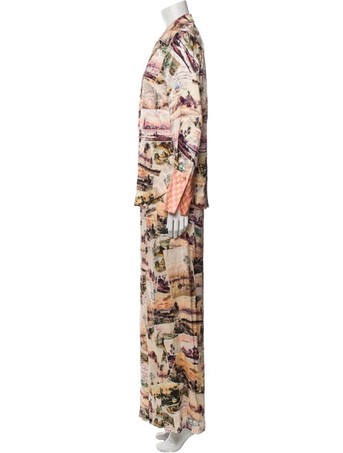 Camilla Silk Printed Pant Set