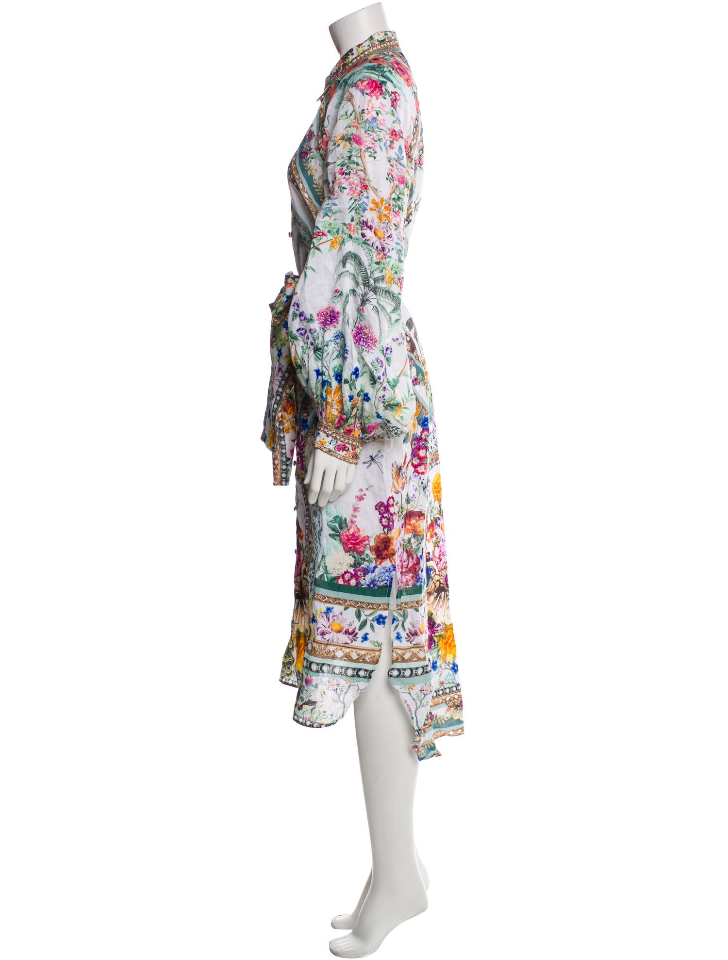 Camilla Linen Long Dress