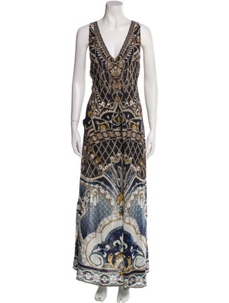 Camilla Silk Printed Jumpsuit