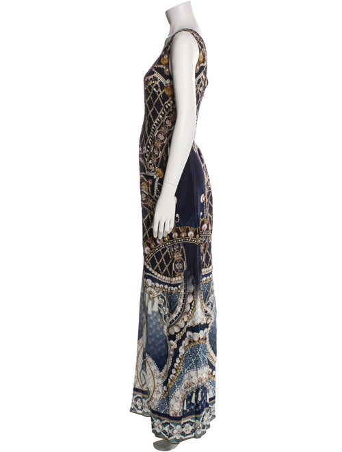 Camilla Silk Printed Jumpsuit