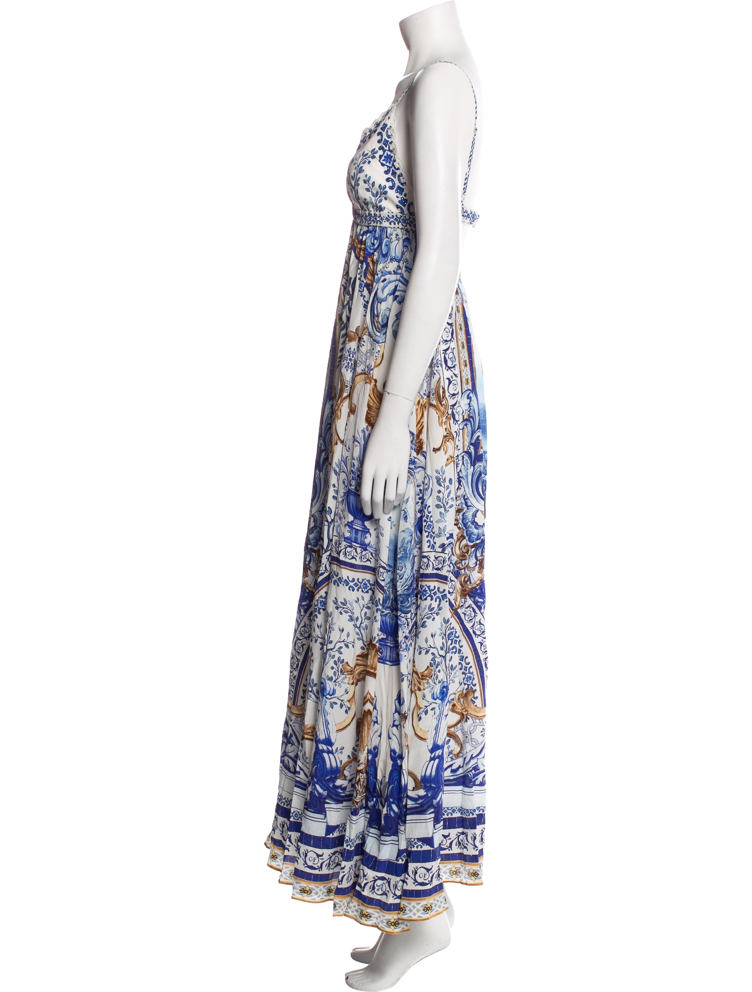 Camilla Silk Long Dress