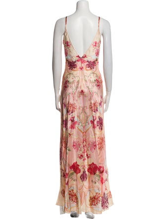 Camilla Silk Long Dress