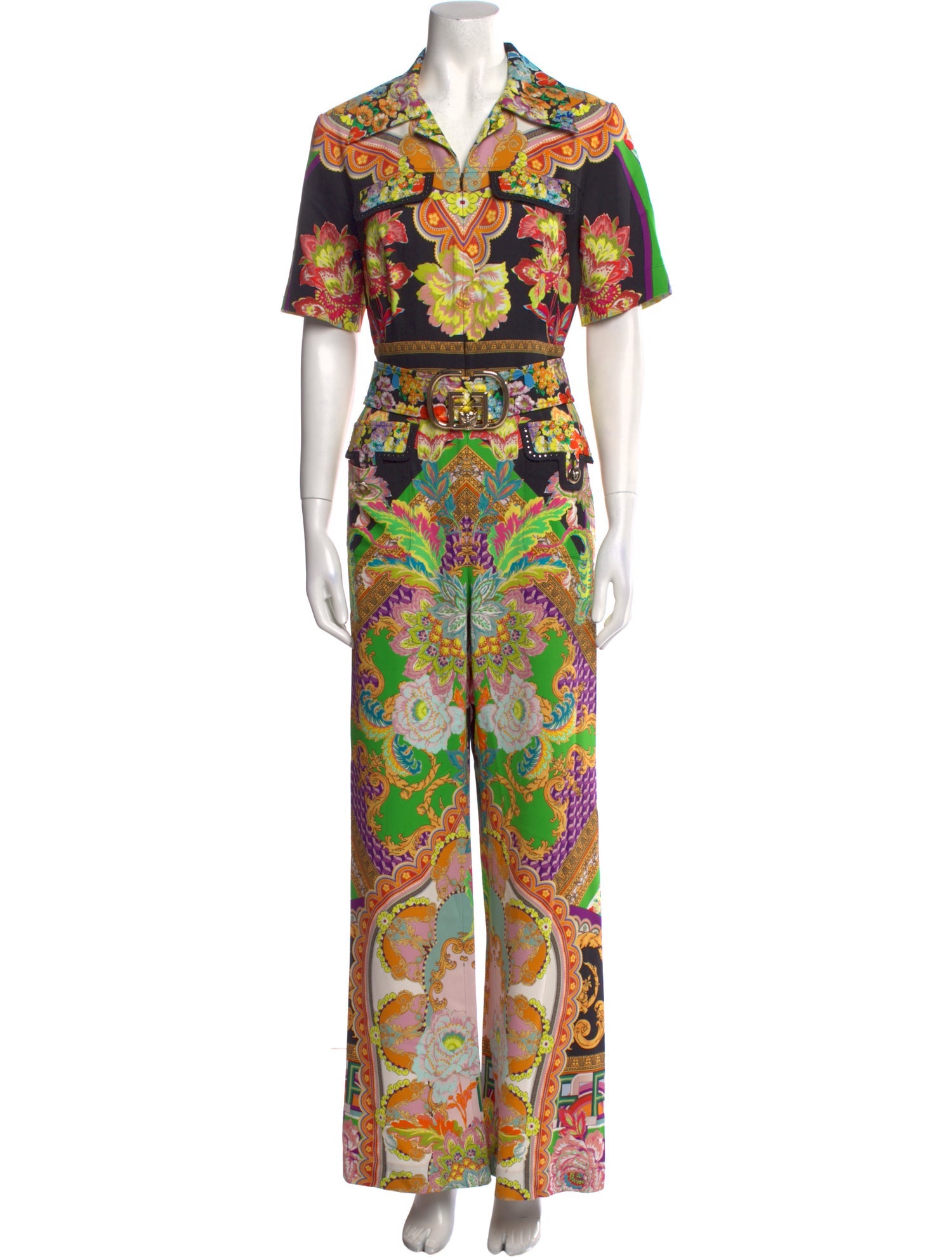 Camilla Floral Print Jumpsuit