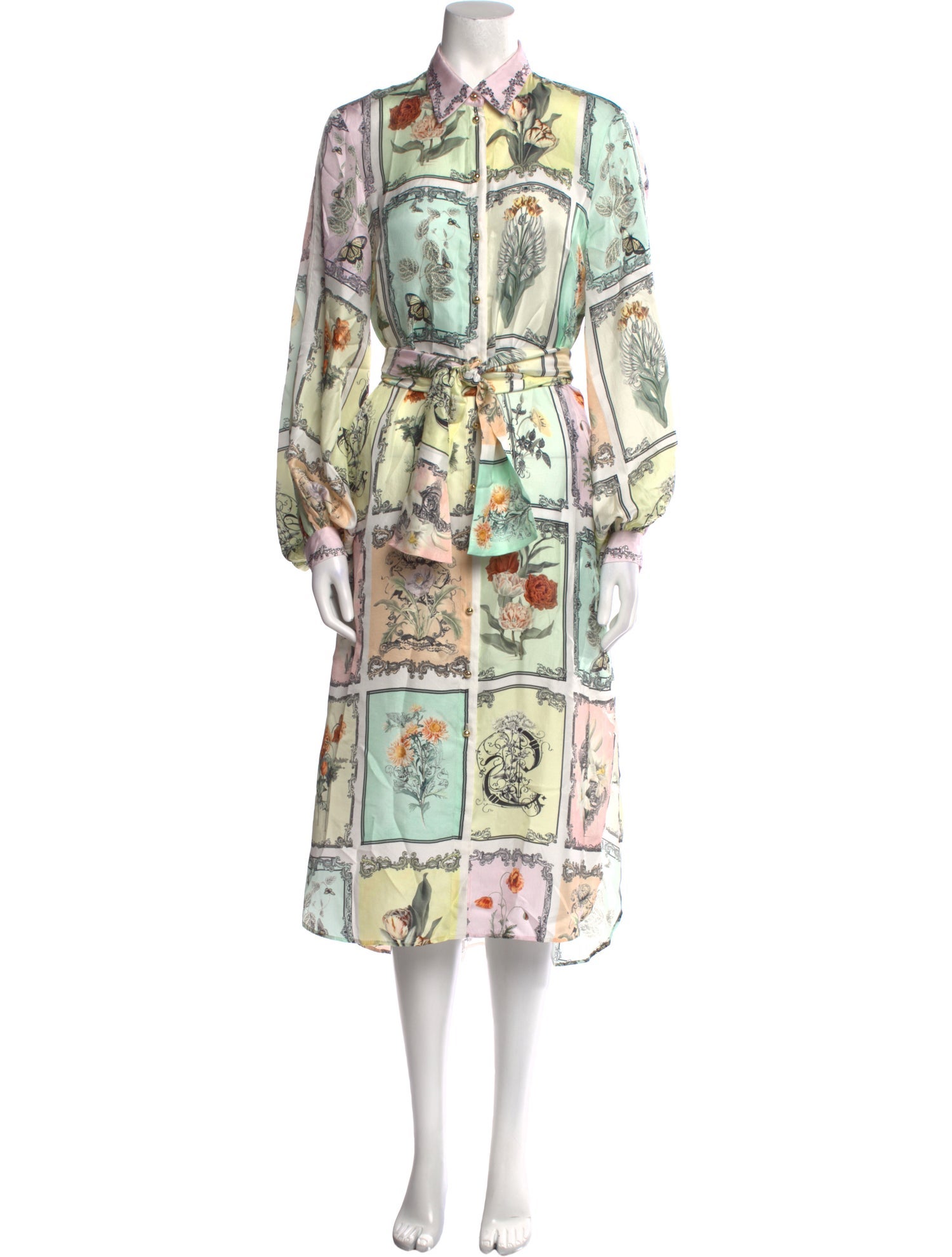 Camilla Printed Midi Length Dress