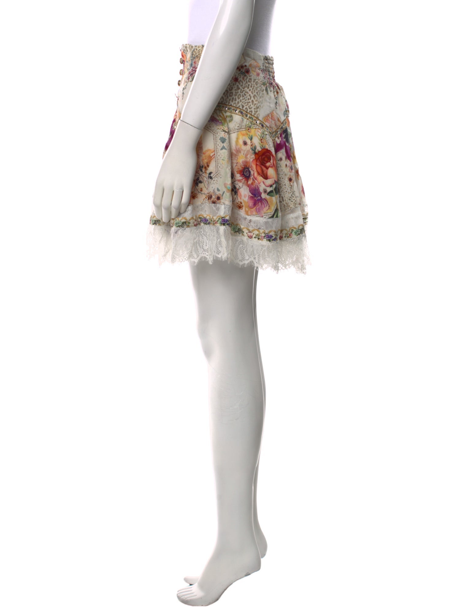 Camilla Linen Mini Skirt