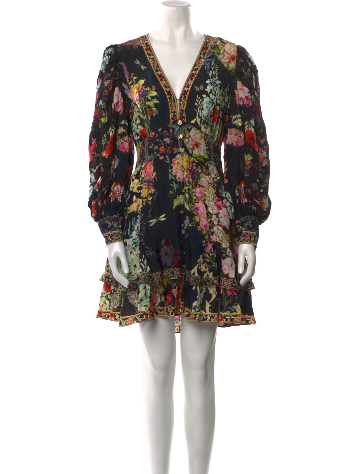 Camilla Silk Mini Dress