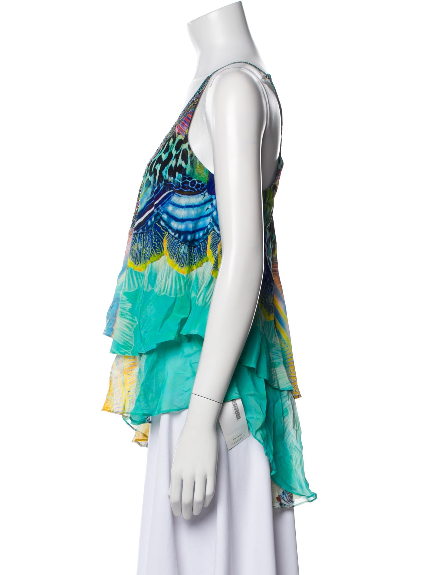 Camilla Silk Printed Blouse