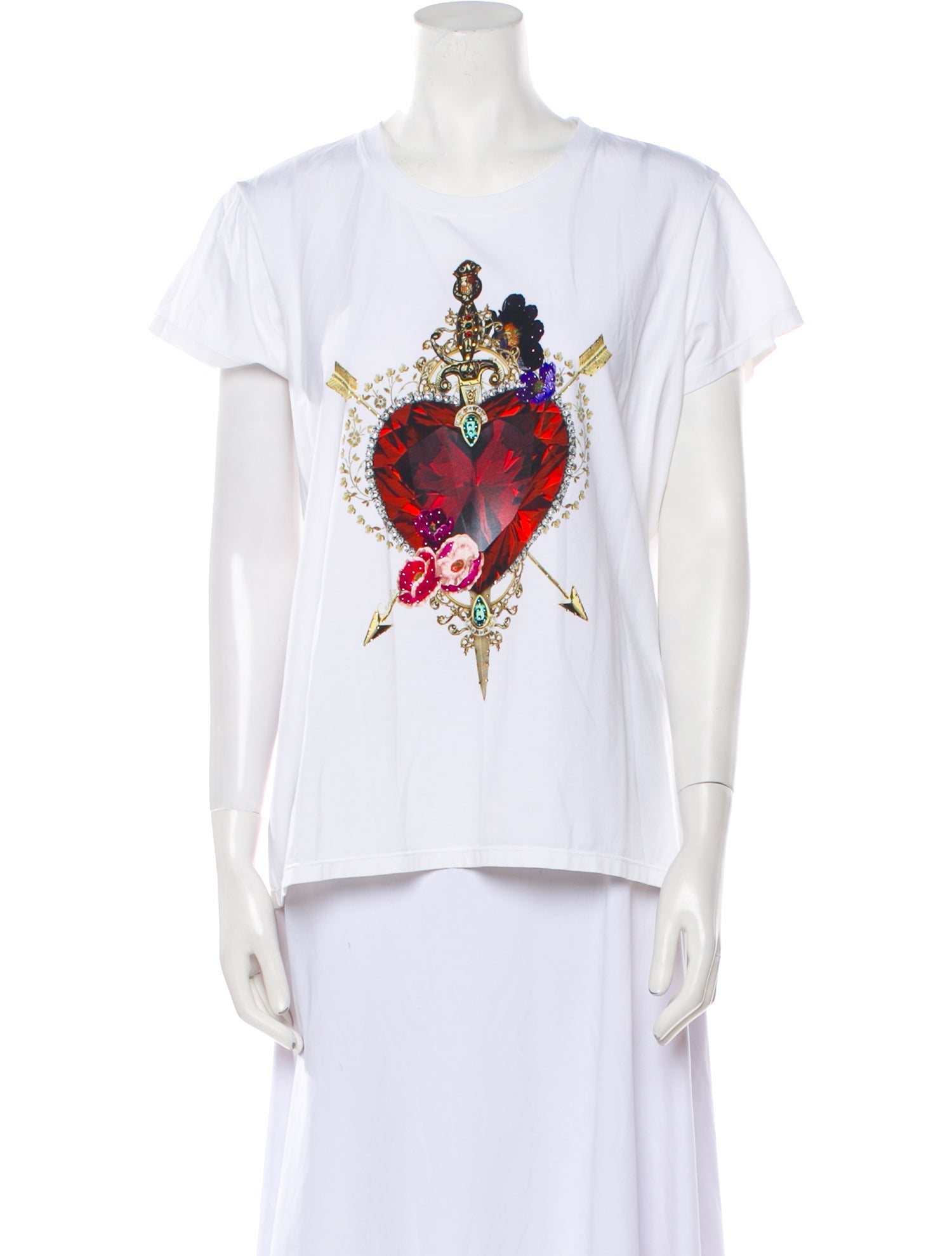 Camilla Graphic Print Crew Neck T-Shirt