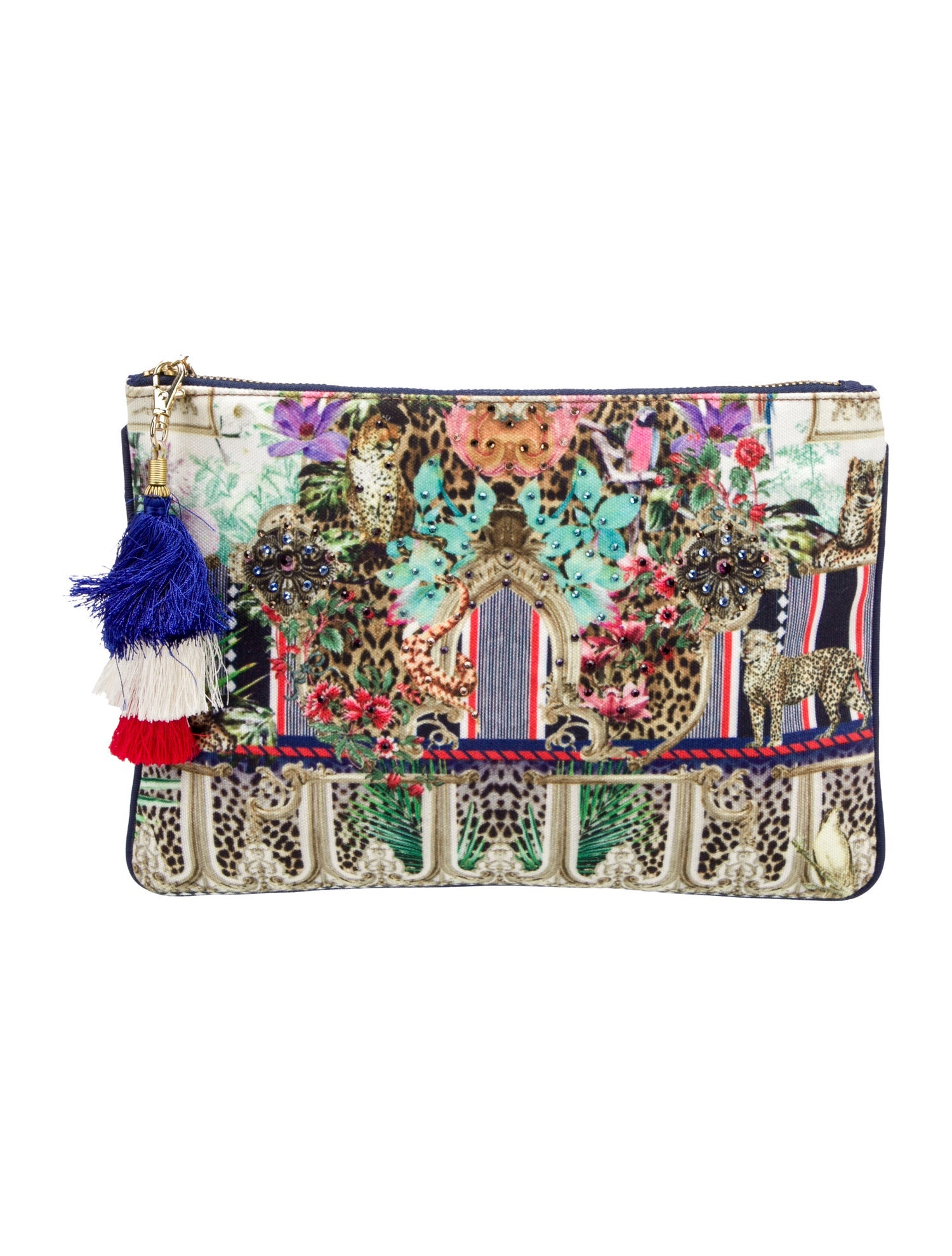 Camilla Canvas Clutch