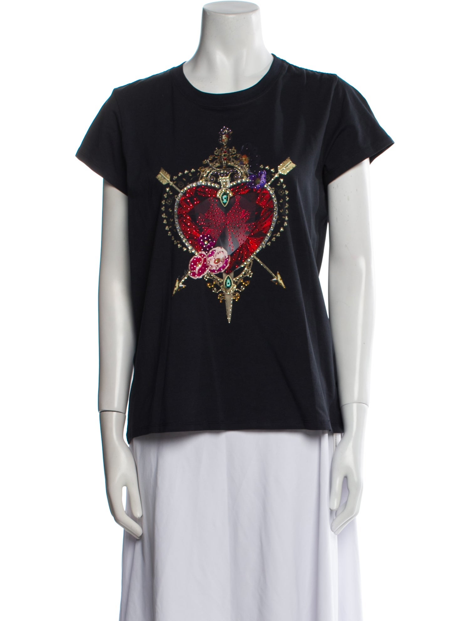 Camilla Graphic Print Crew Neck T-Shirt