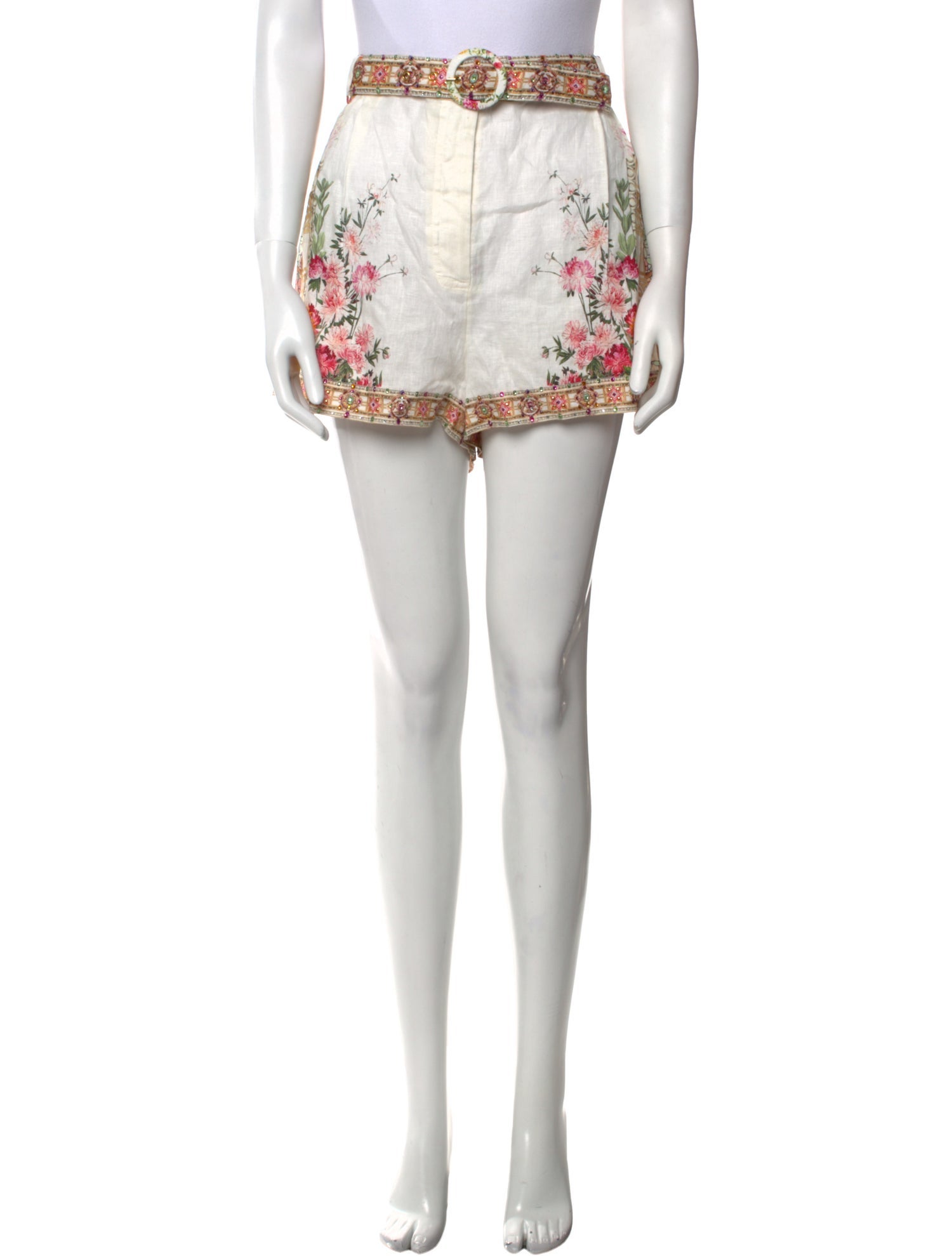 Camilla Linen Mini Shorts w/ Tags