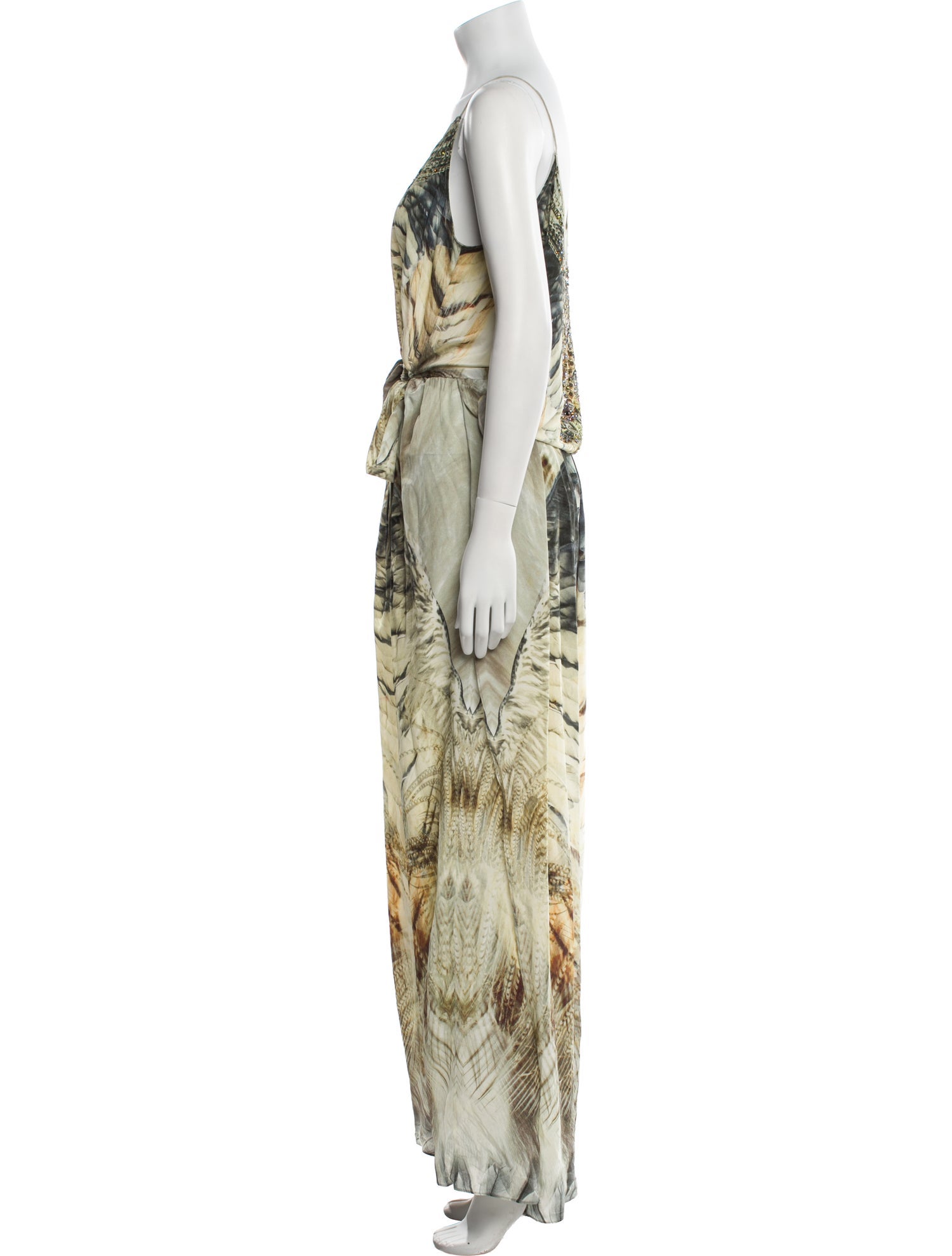 Camilla Silk Printed Jumpsuit