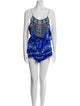 Camilla Silk Printed Romper