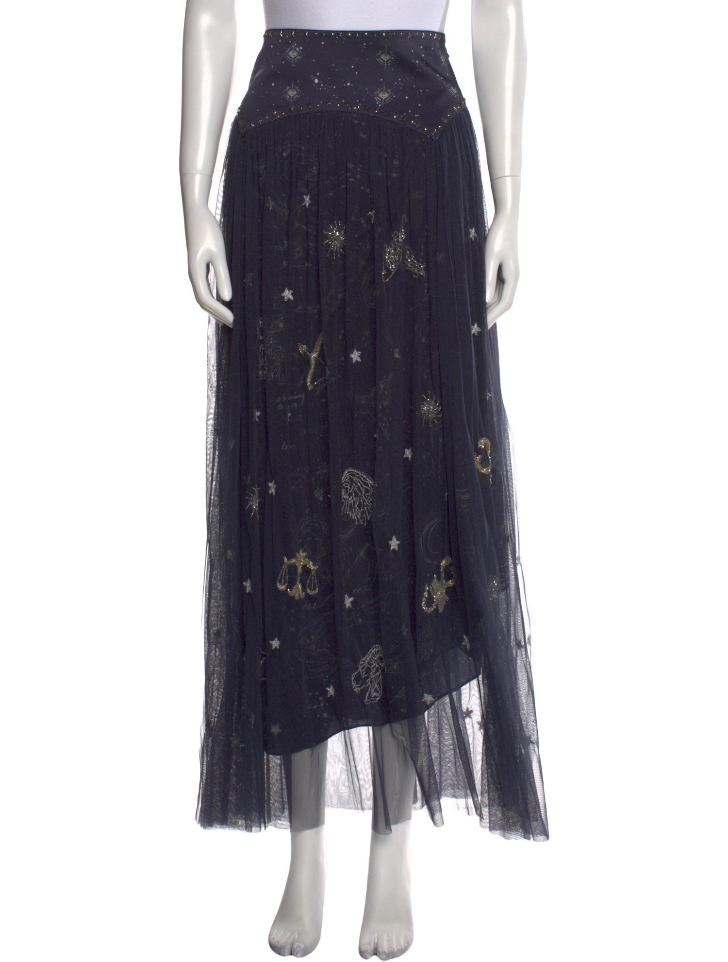 Camilla Printed Long Skirt