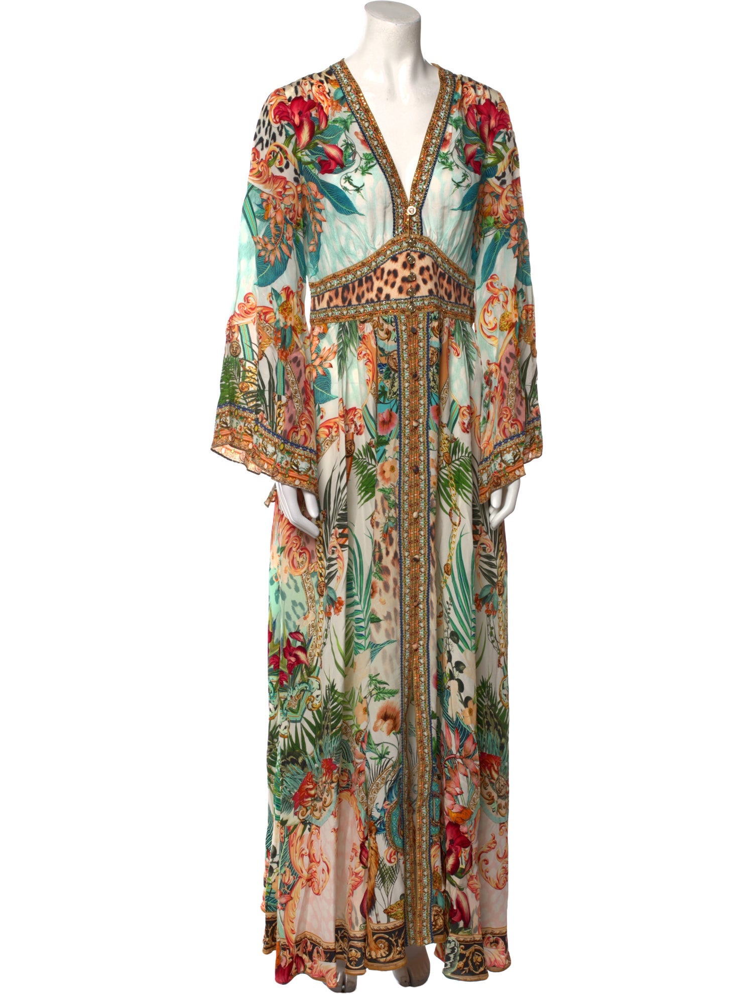 Camilla Silk Long Dress