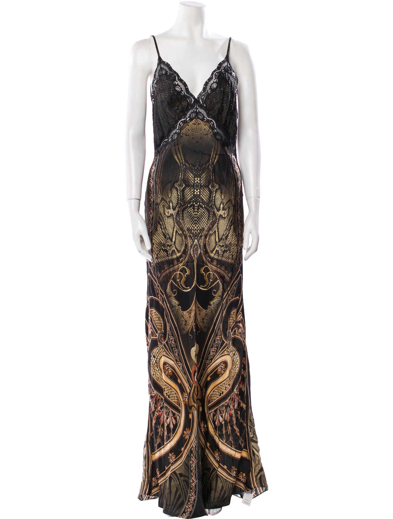 Camilla Silk Long Dress