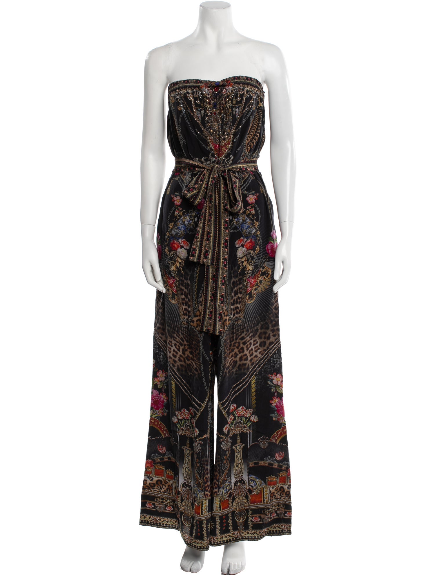 Camilla Silk Printed Jumpsuit