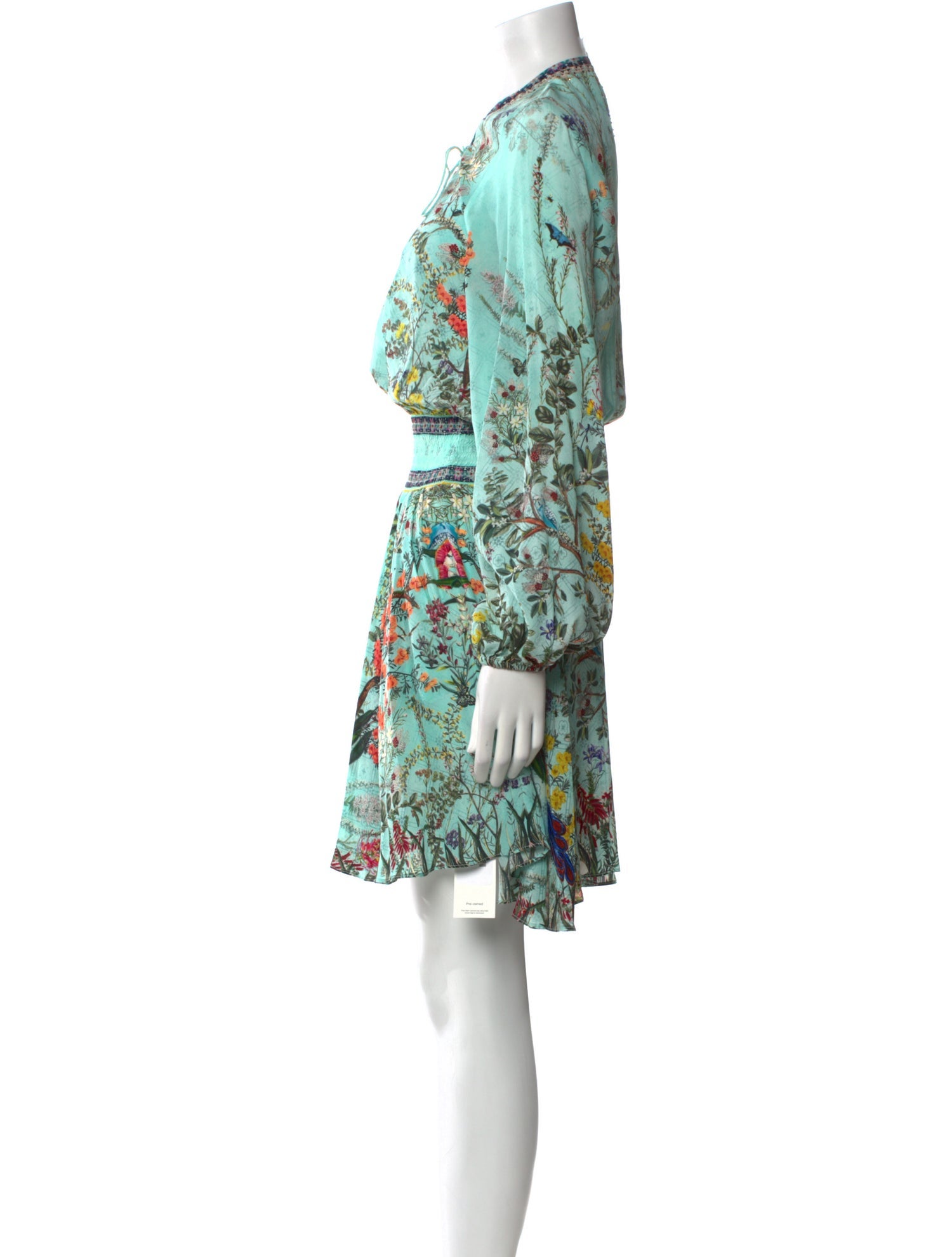 Camilla Silk Mini Dress