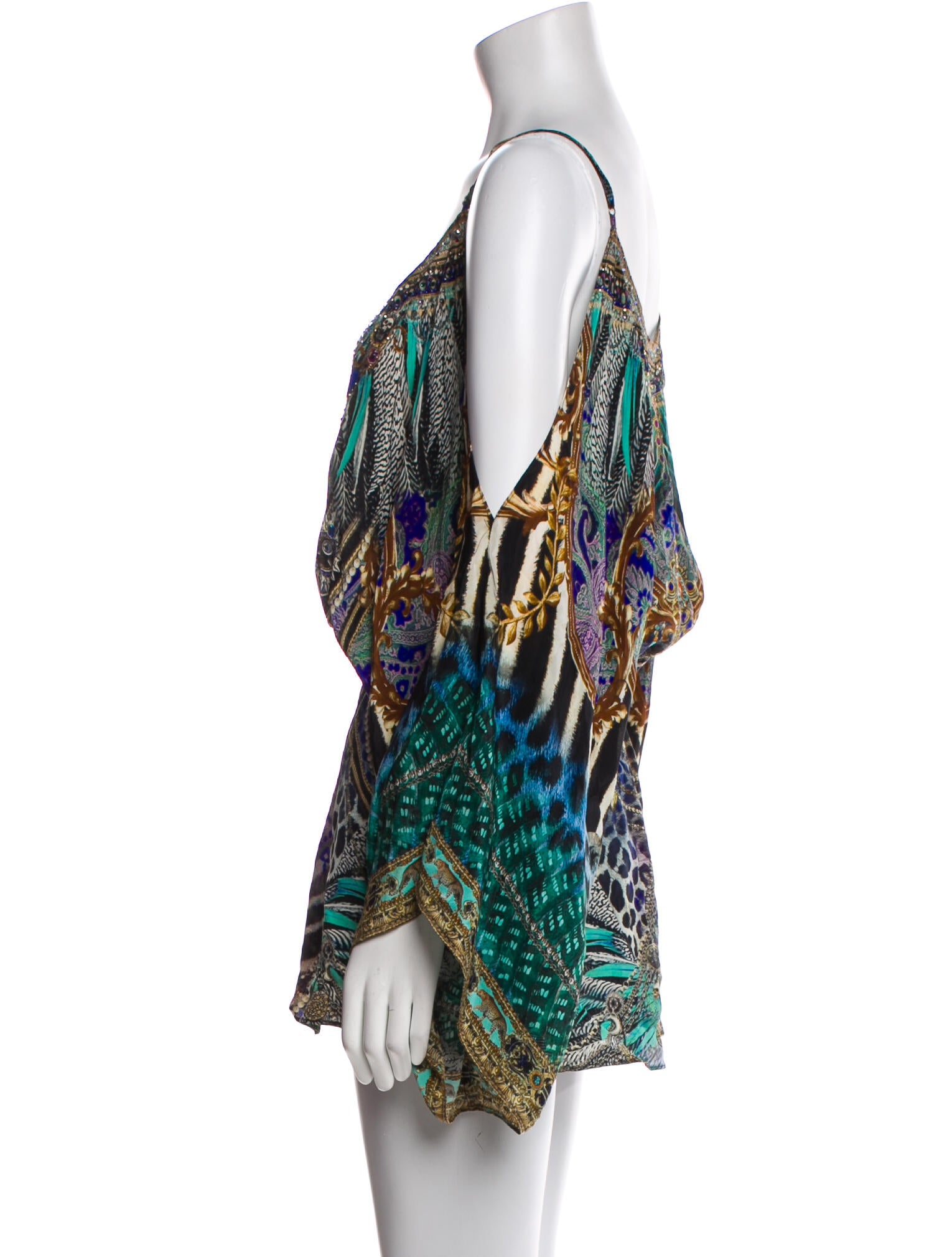 Camilla Silk Printed Romper