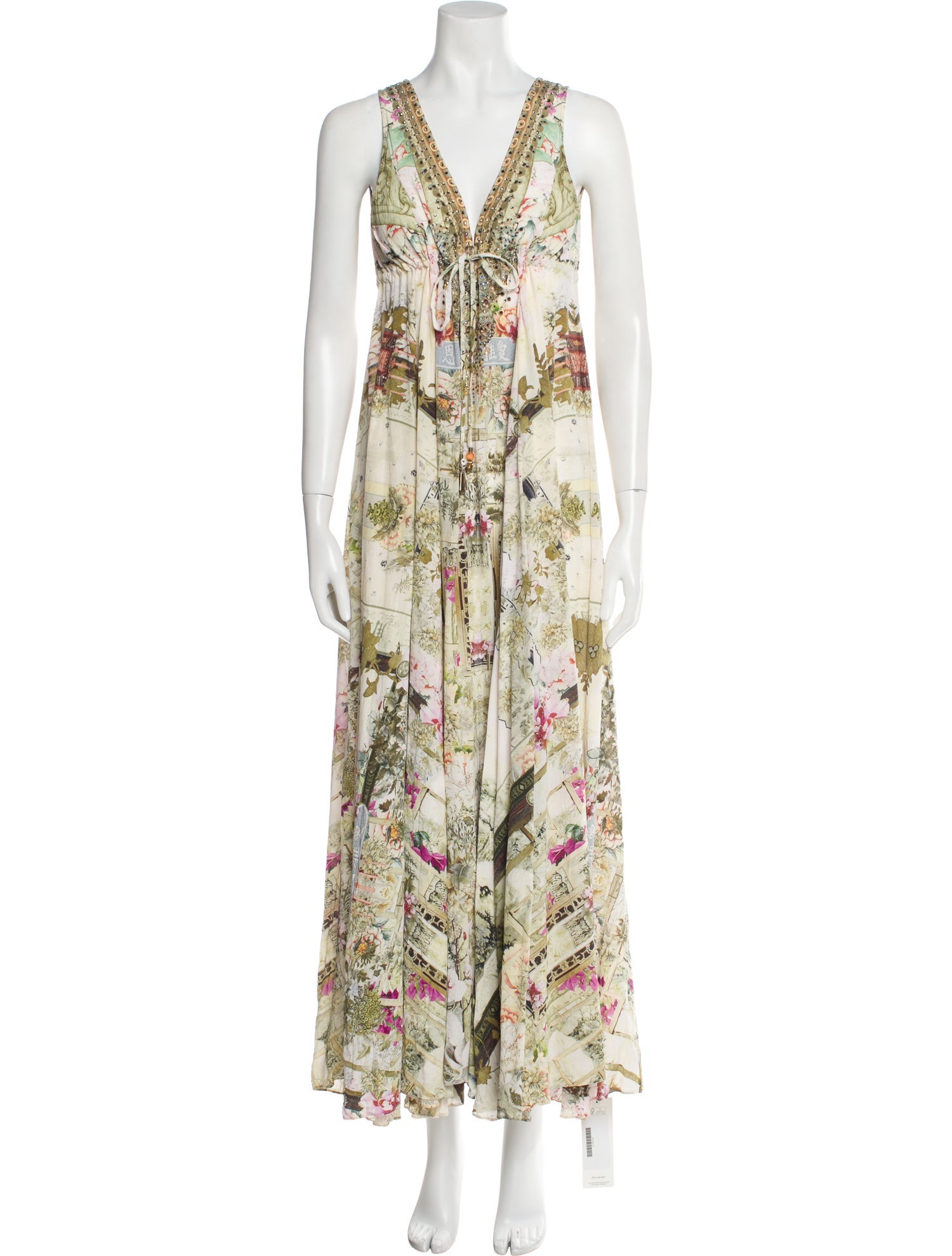 Camilla Silk Long Dress