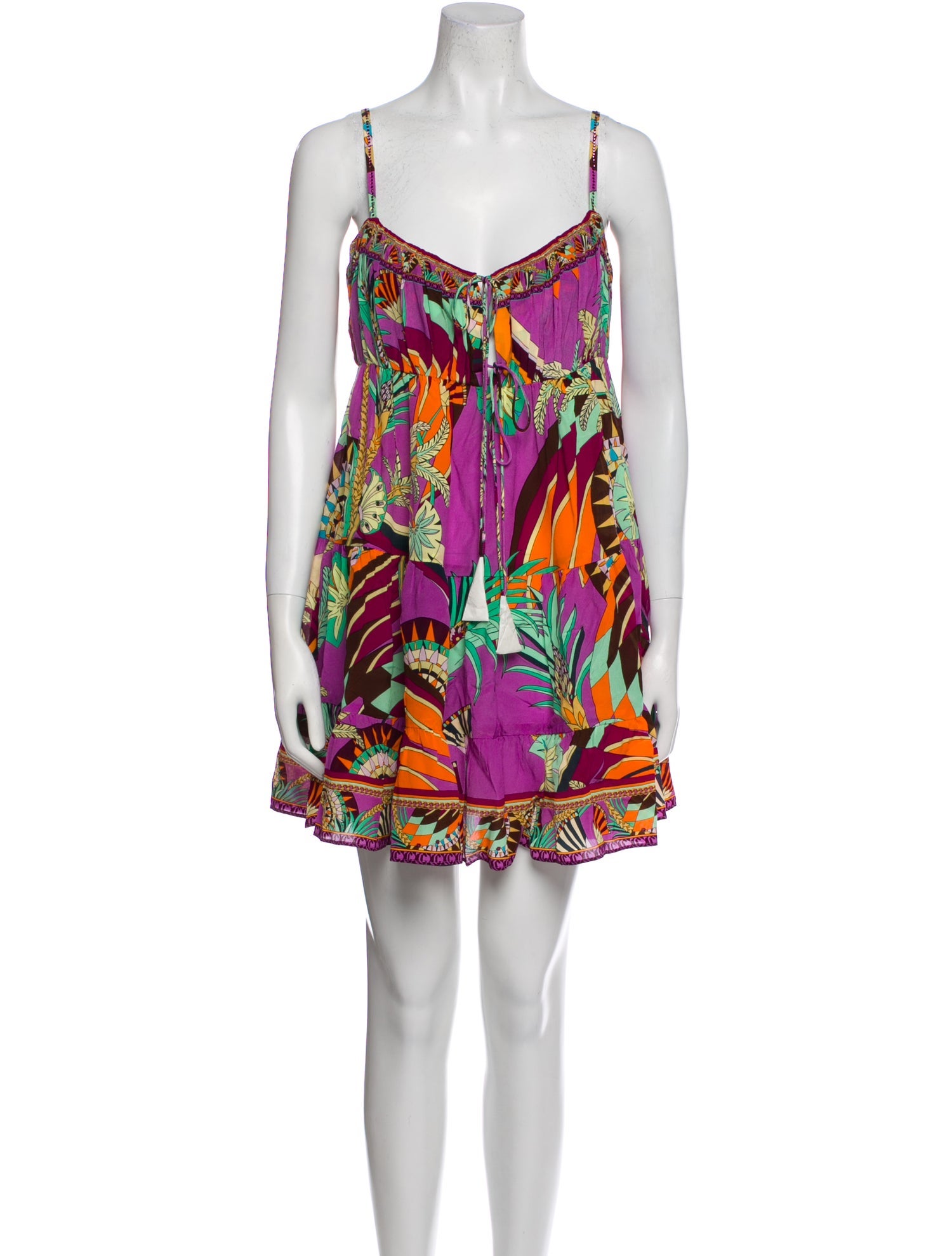 Camilla Silk Mini Dress w/ Tags