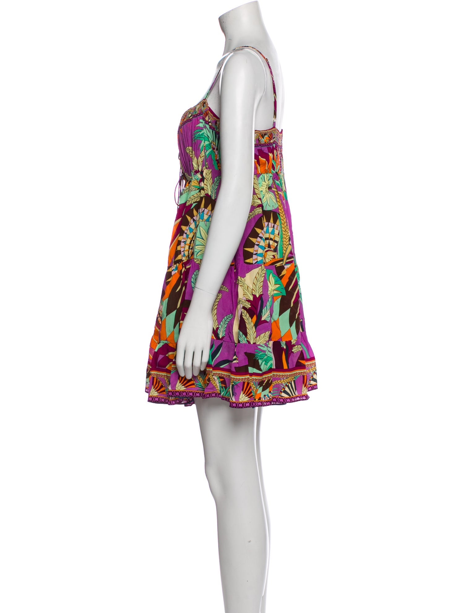 Camilla Silk Mini Dress w/ Tags