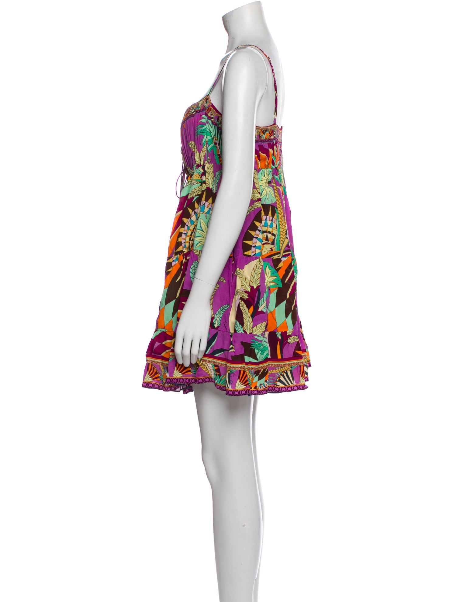 Camilla Silk Mini Dress w/ Tags