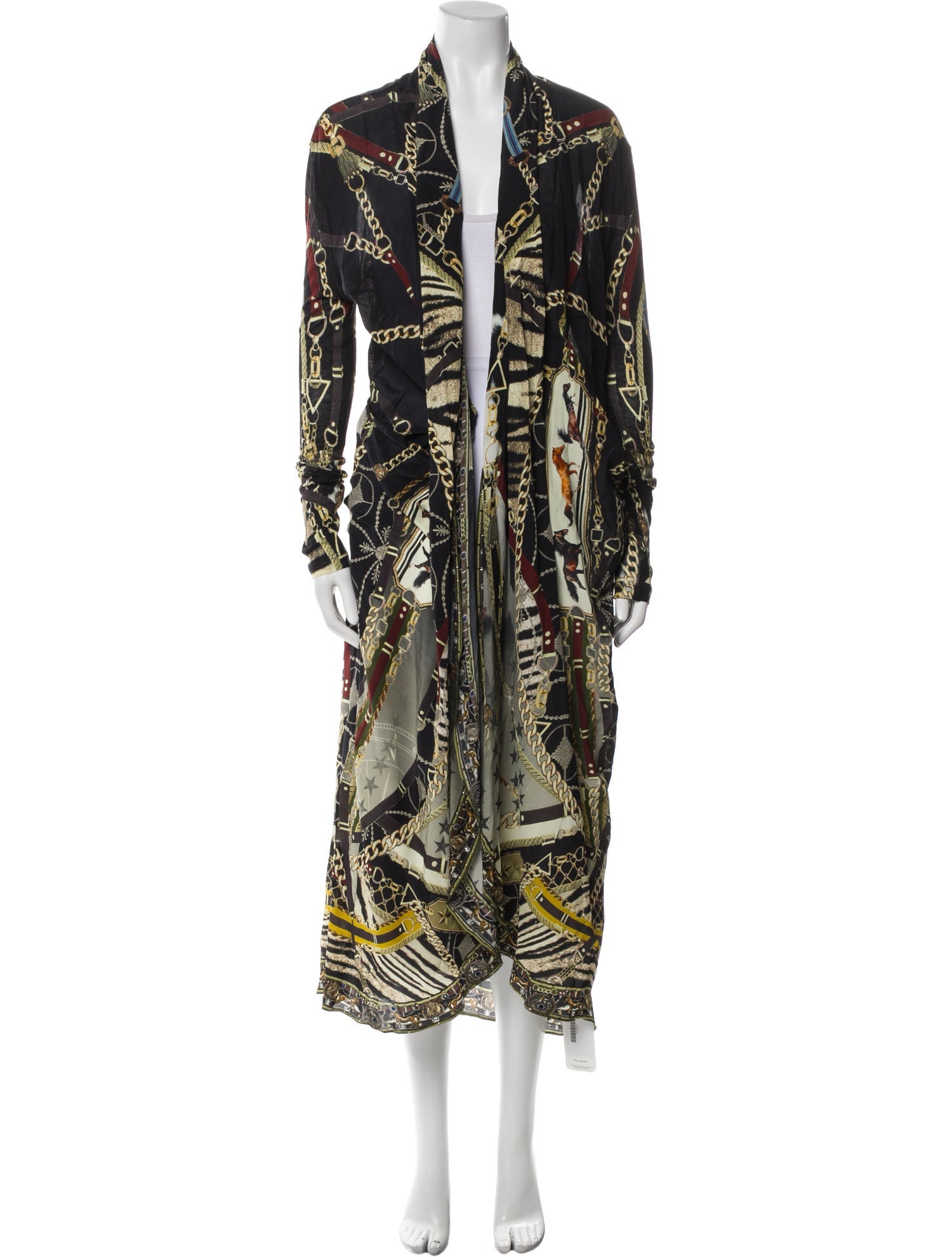 Camilla Silk Printed Jacket w/ Tags