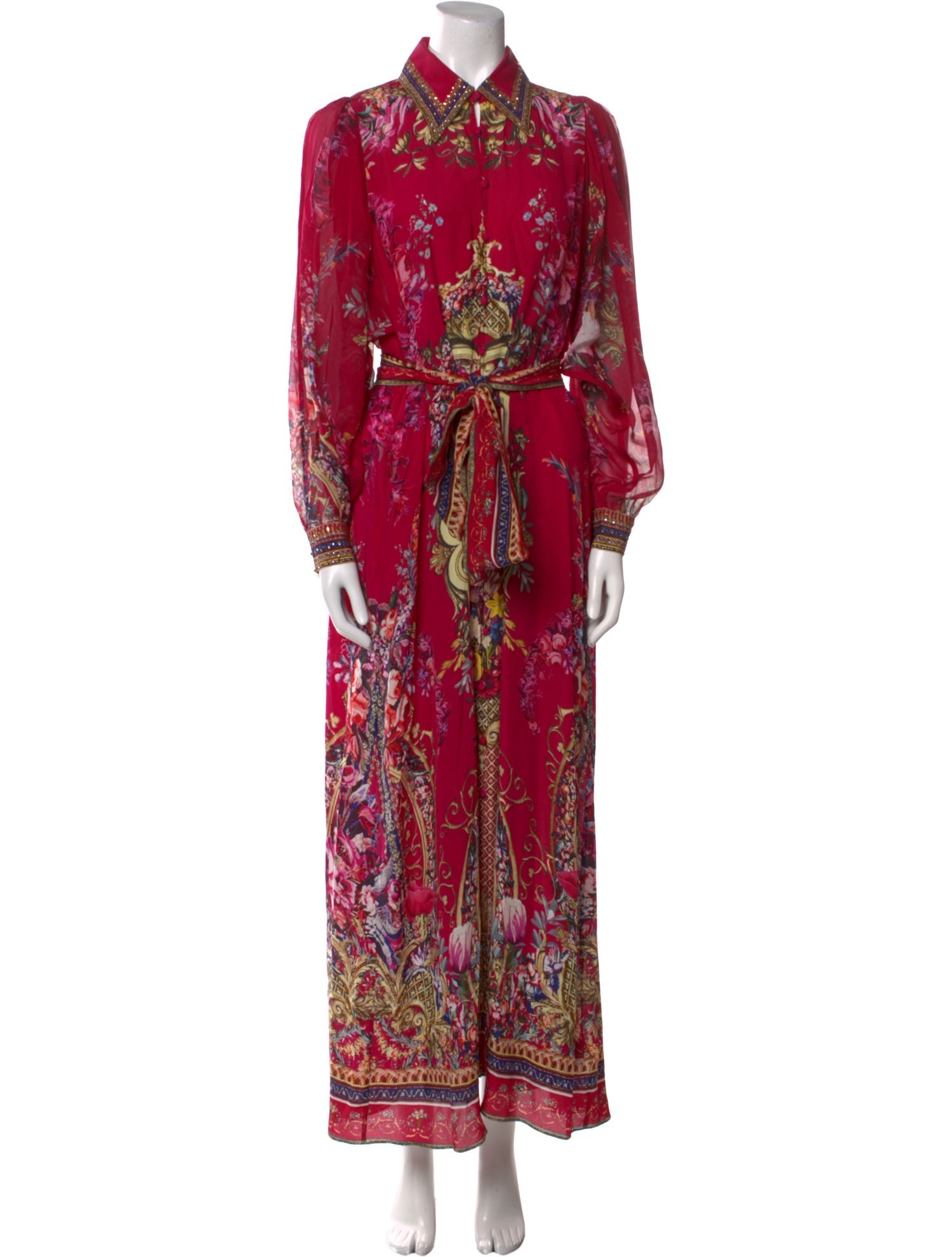 Camilla Silk Long Dress