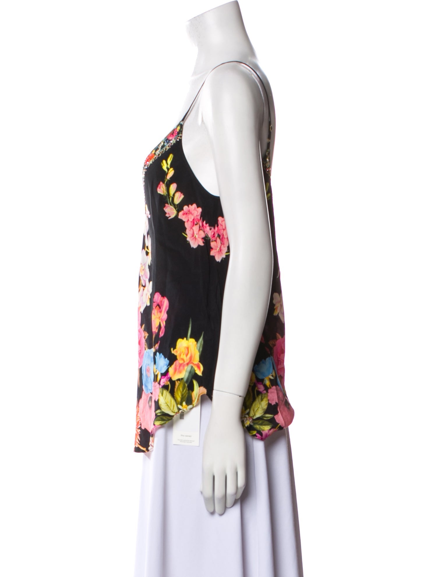 Camilla Silk Floral Print Blouse