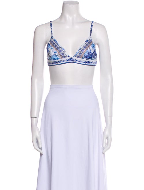 Camilla V-Neck Sleeveless Crop Top