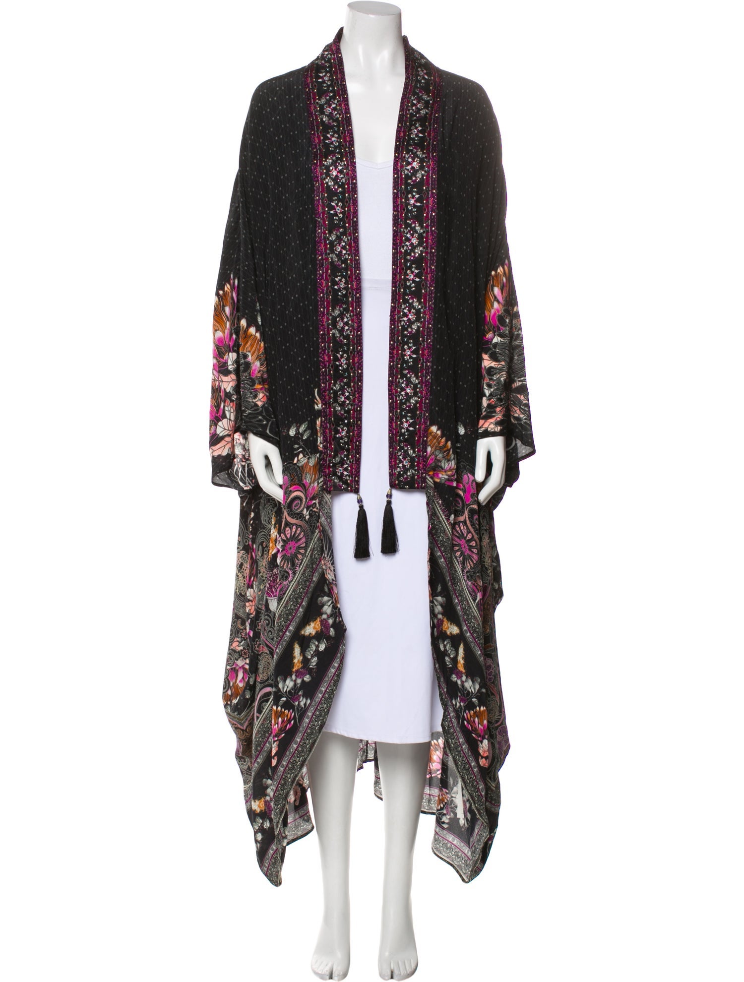 Camilla Silk Printed Jacket