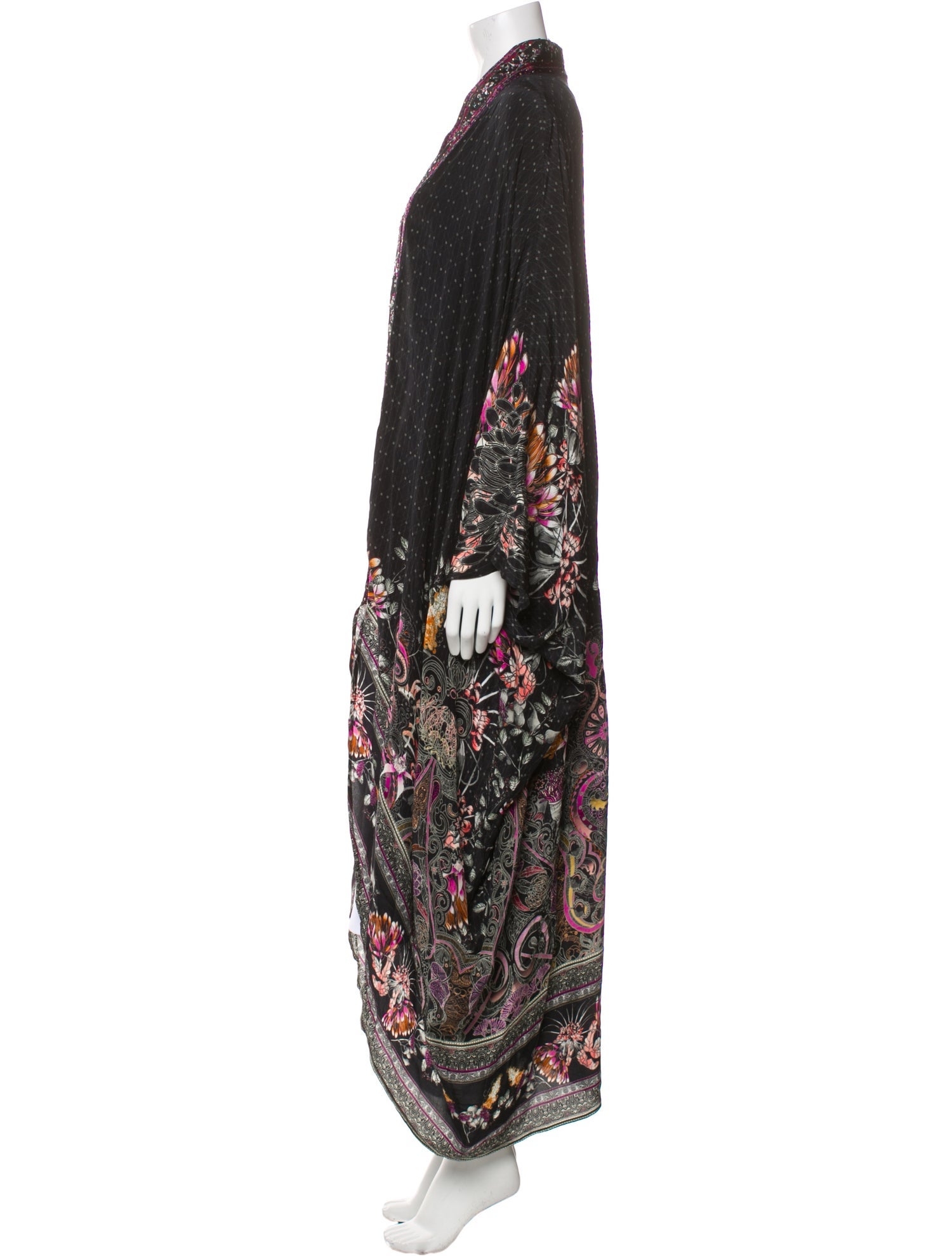 Camilla Silk Printed Jacket