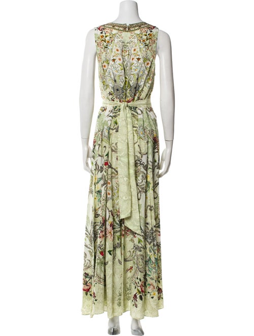 Camilla Silk Floral Print Jumpsuit