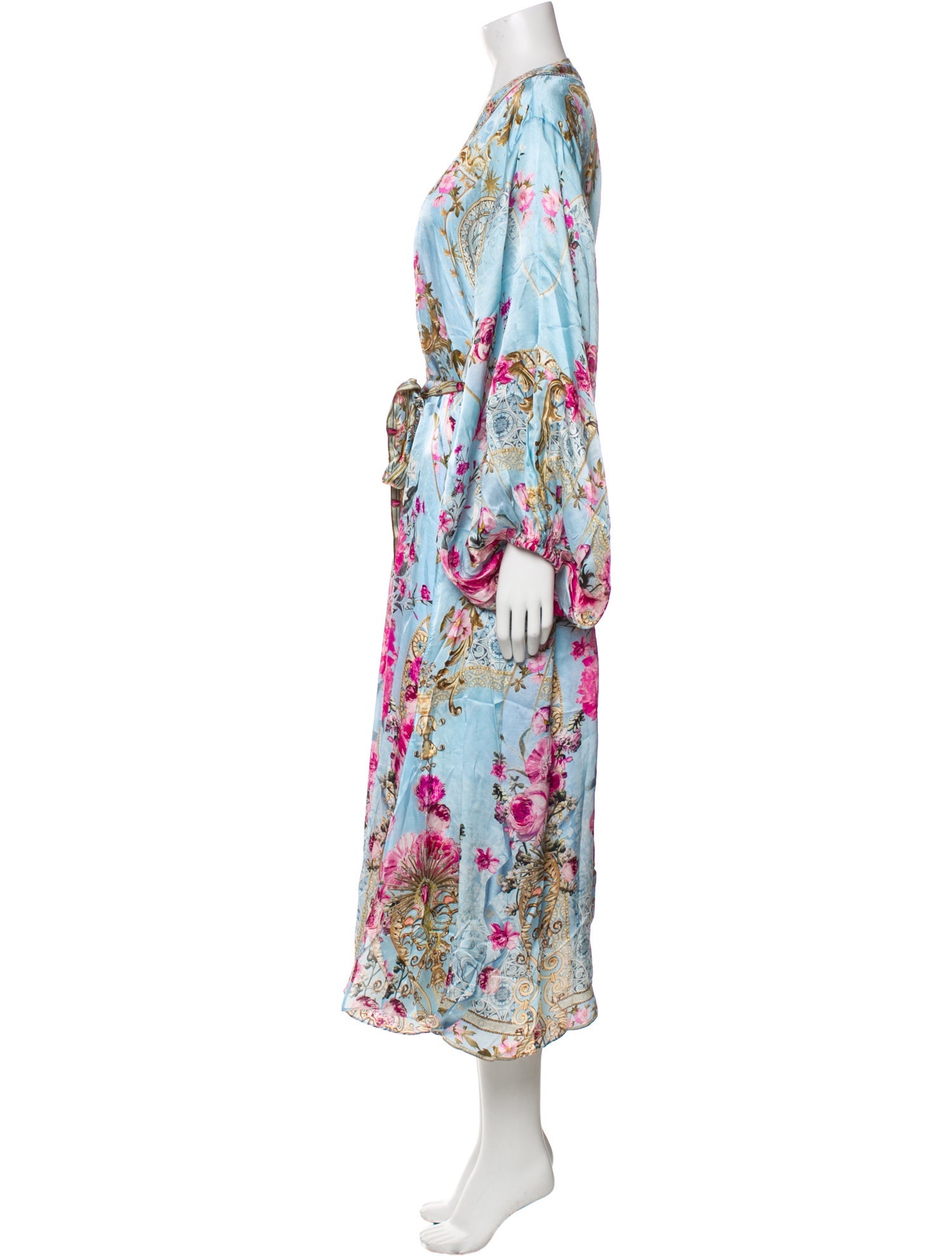 Camilla Silk Floral Print Jacket w/ Tags