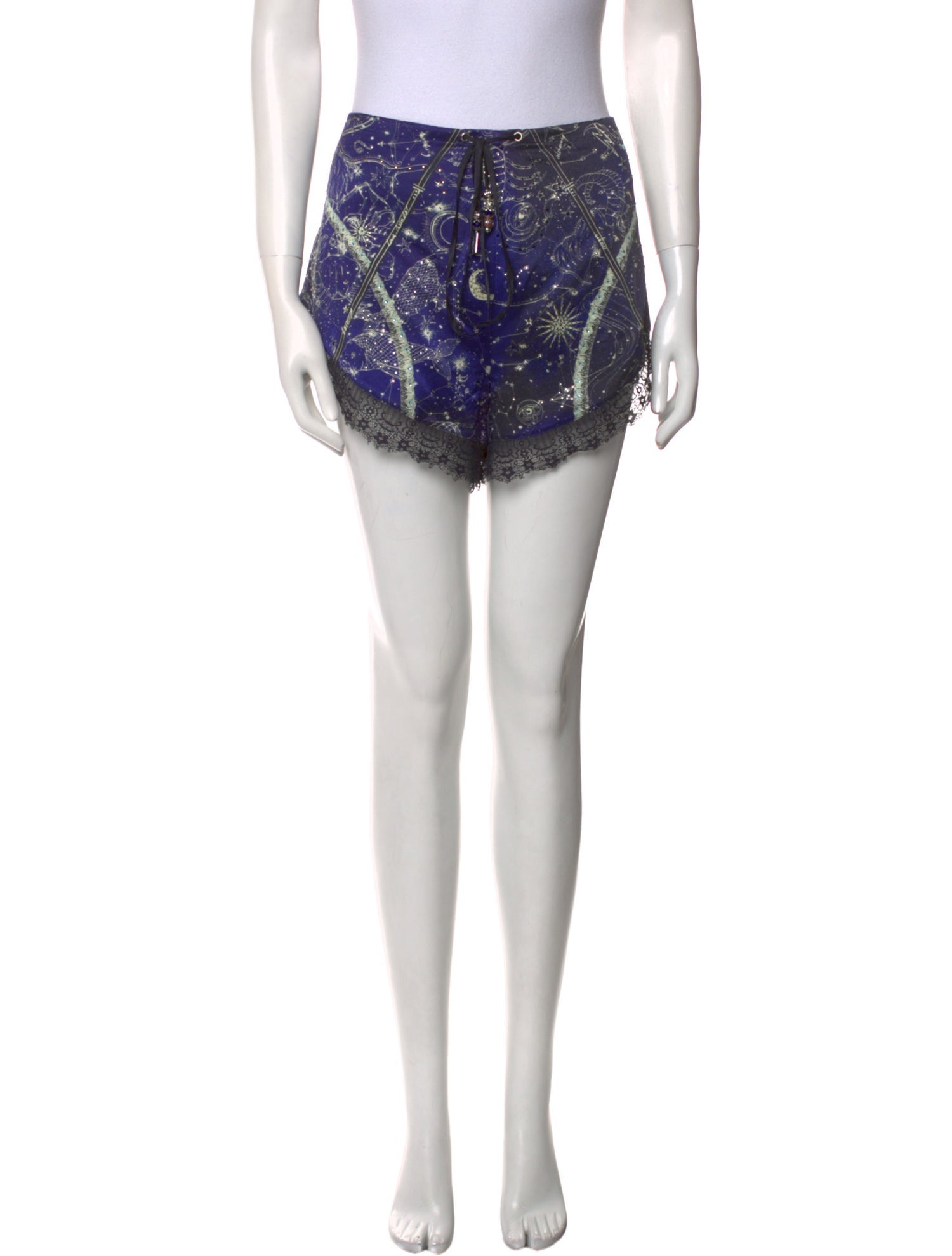 Camilla Silk Mini Shorts