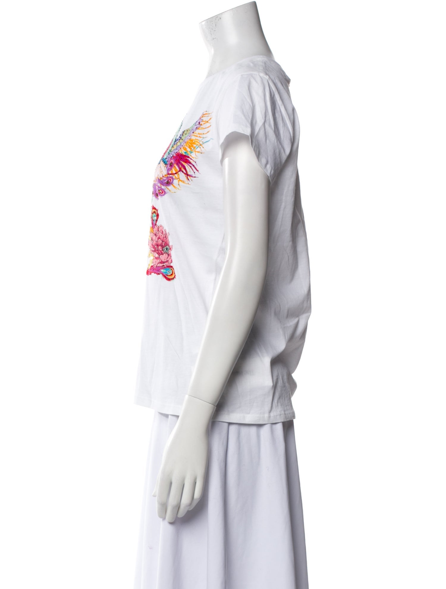 Camilla Graphic Print Crew Neck T-Shirt w/ Tags