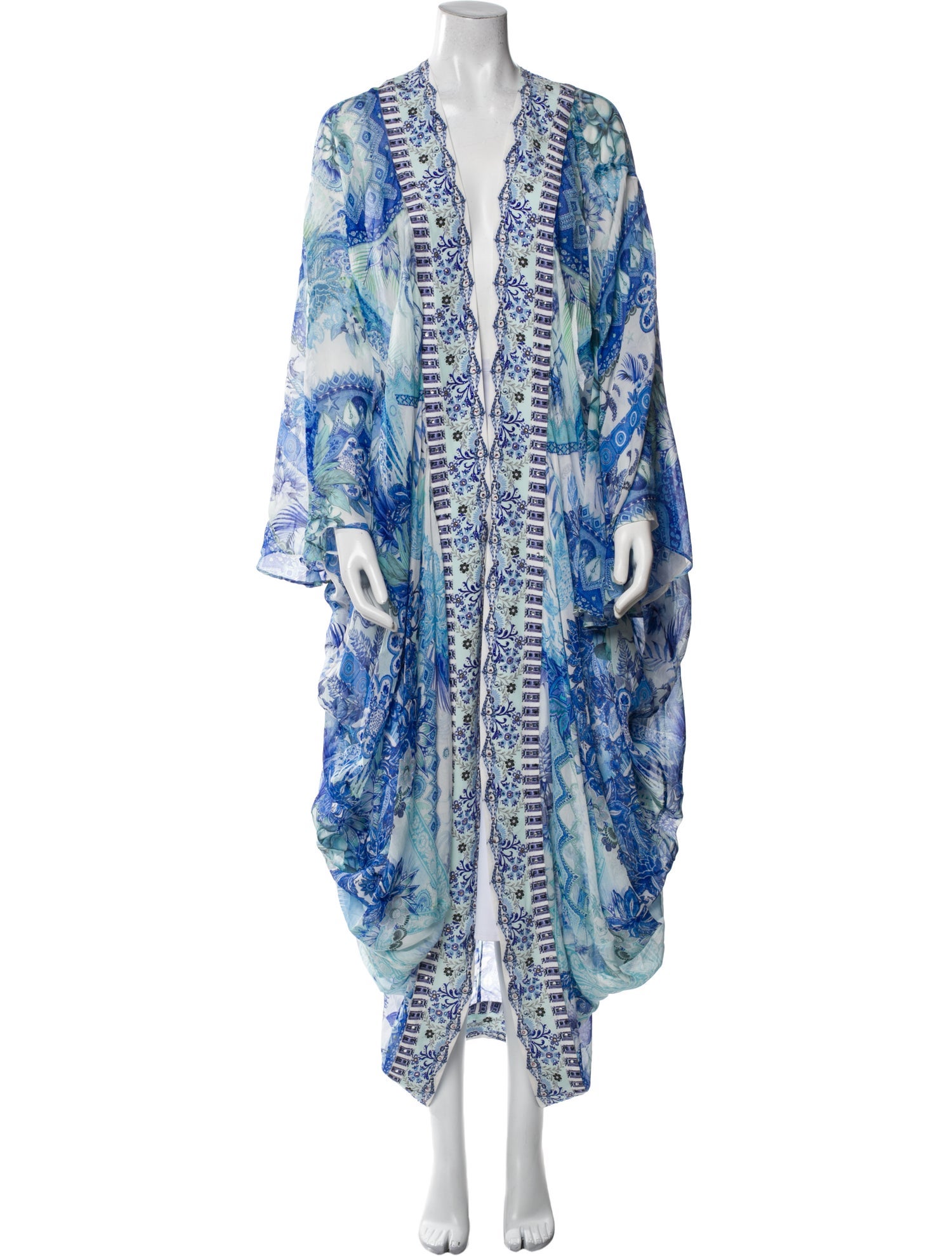 Camilla Silk Printed Jacket w/ Tags