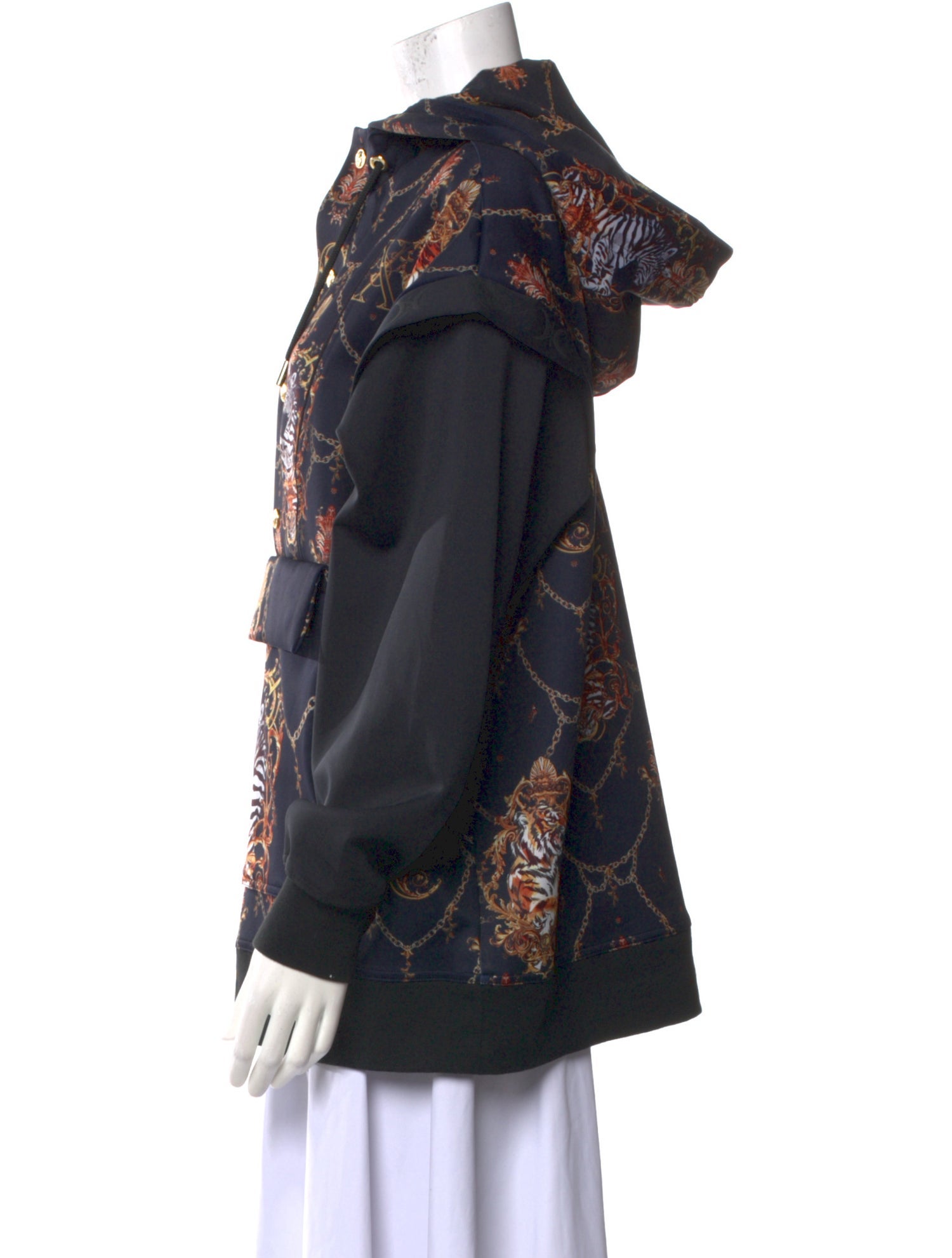 Camilla Printed Mock Neck Sweatshirt