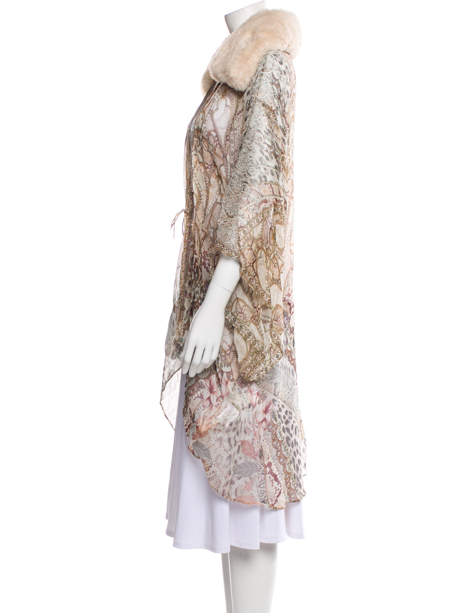 Camilla Silk Printed Jacket