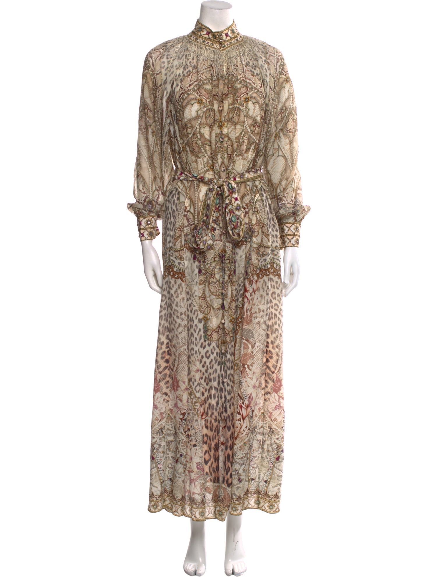 Camilla Silk Midi Length Dress