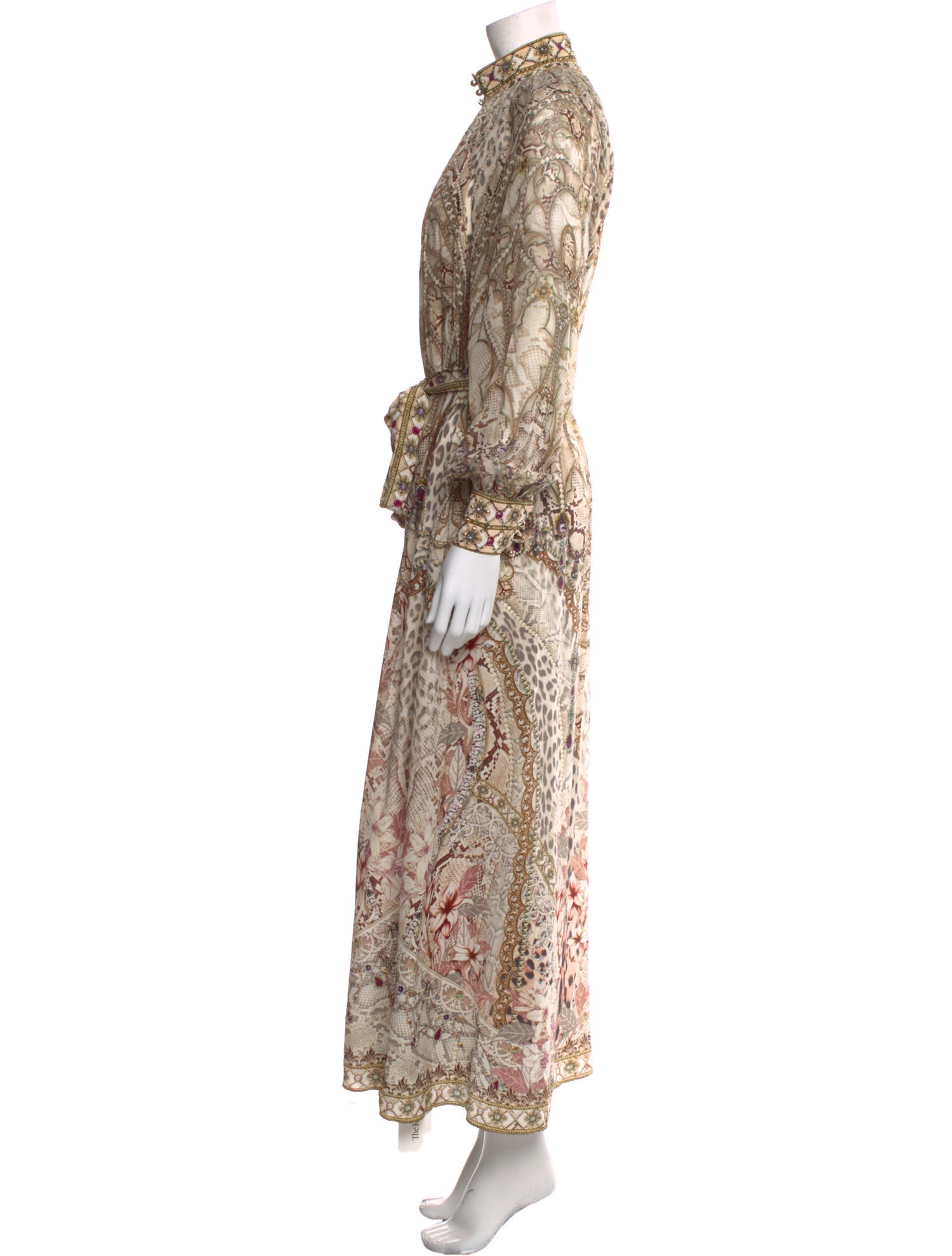 Camilla Silk Midi Length Dress