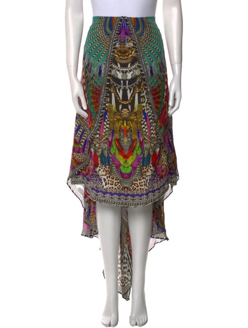 Camilla Silk Long Skirt
