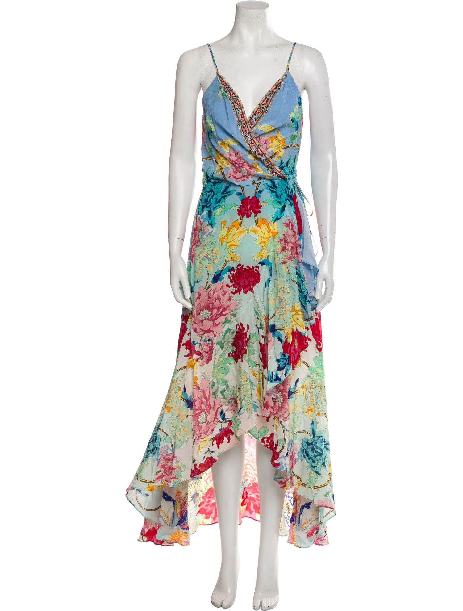 Camilla Silk Long Dress