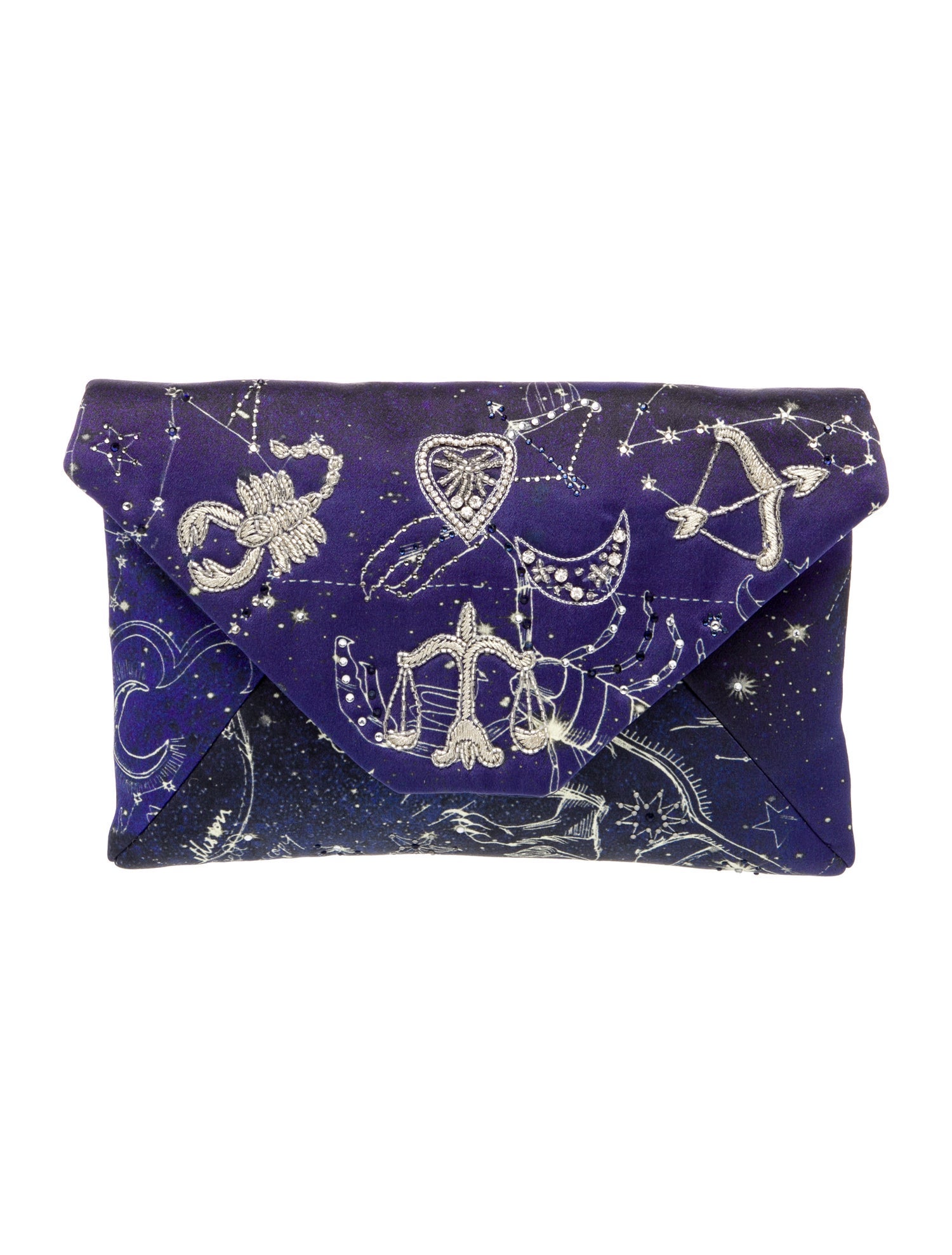 Camilla Satin Clutch