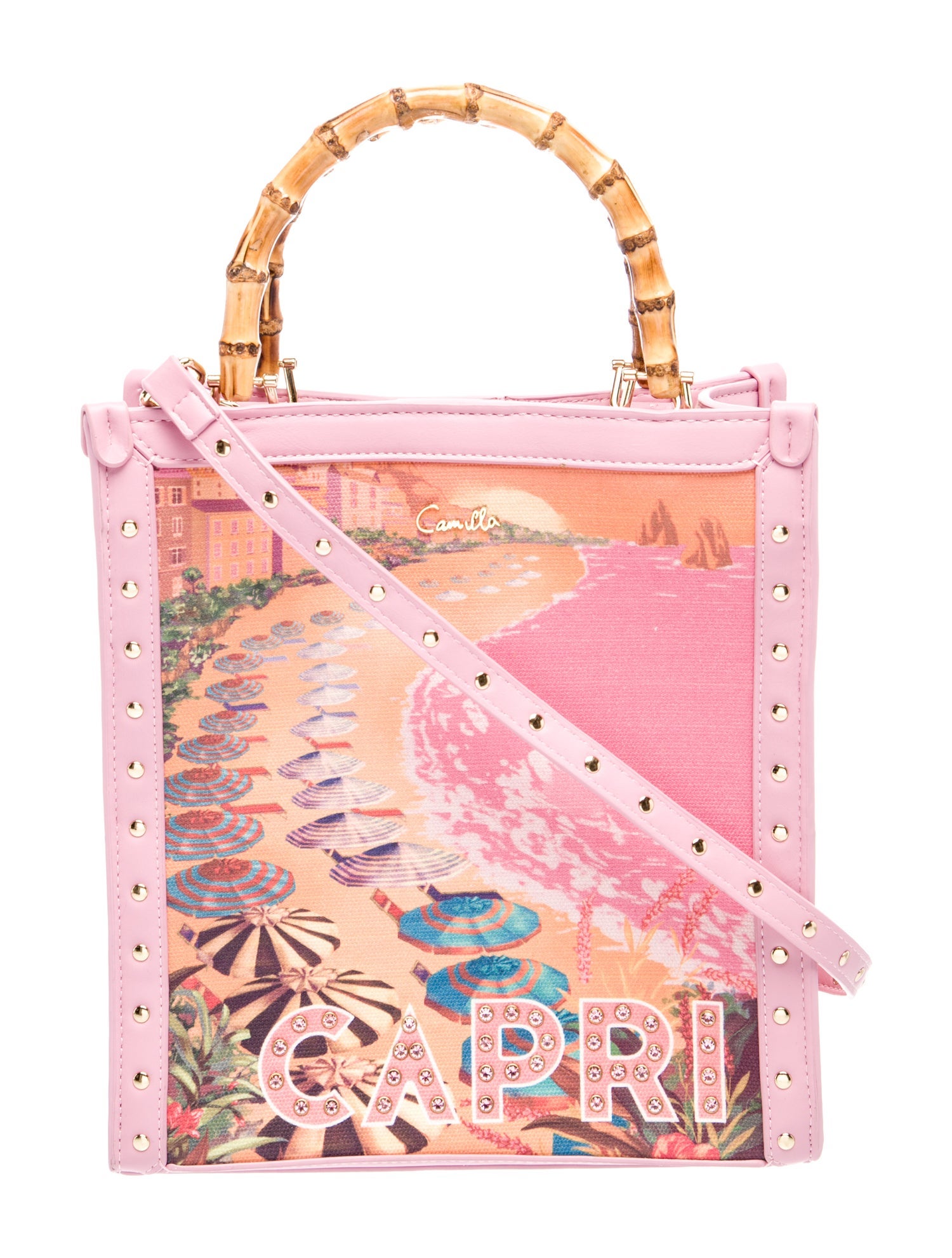 Camilla Leather Shoulder Bag