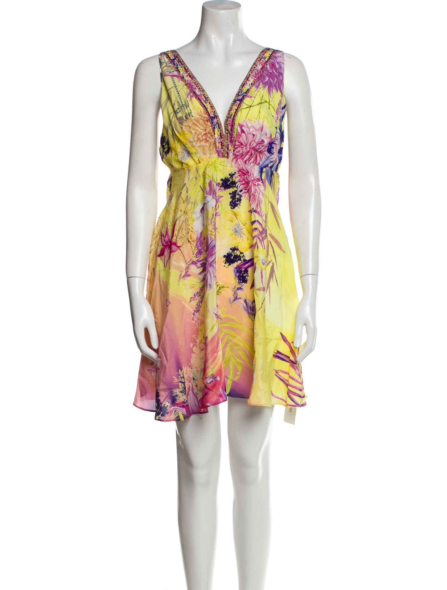 Camilla Silk Mini Dress