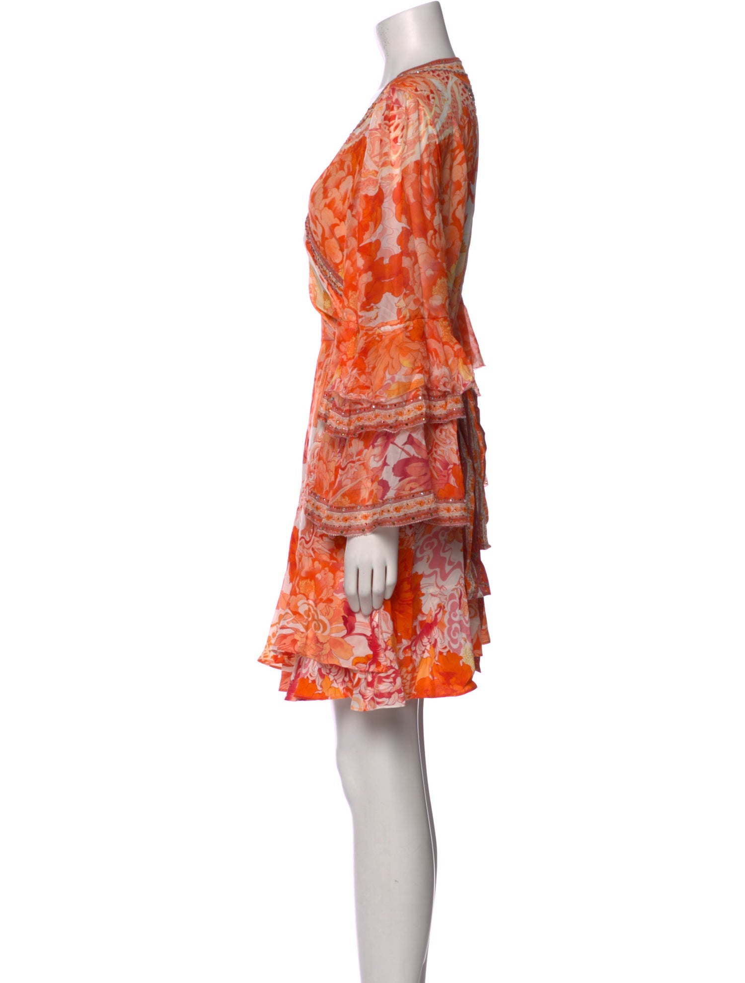 Camilla Silk Mini Dress w/ Tags