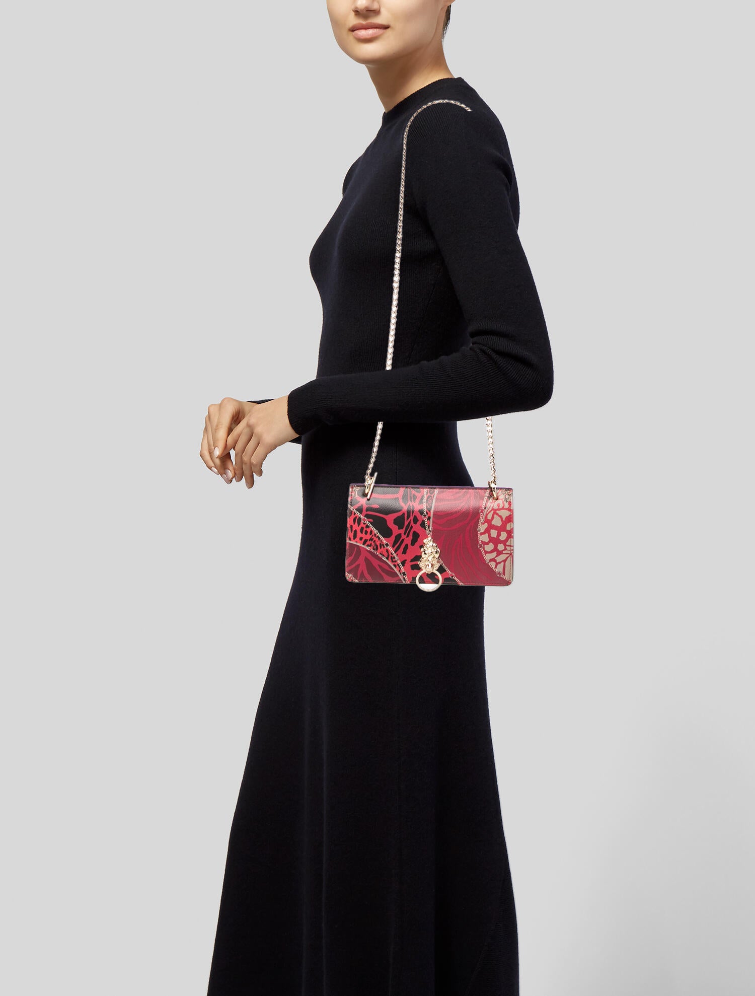 Camilla Leather Evening Bag w/ Tags