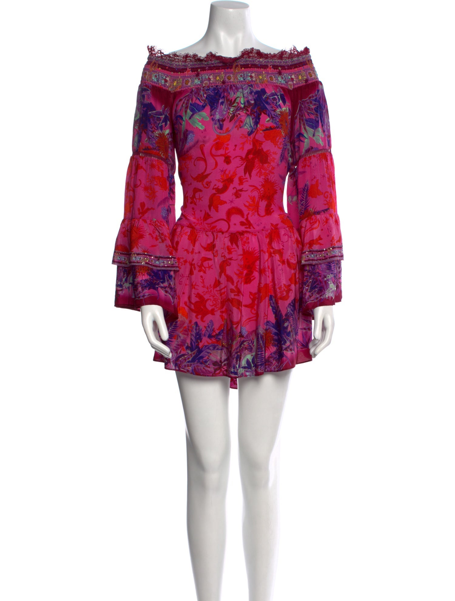 Camilla Silk Mini Dress